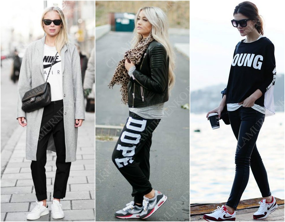 Стиль одежды casual - Сумки в стиле casual – шарф, очки, часы Кежуэл стиль