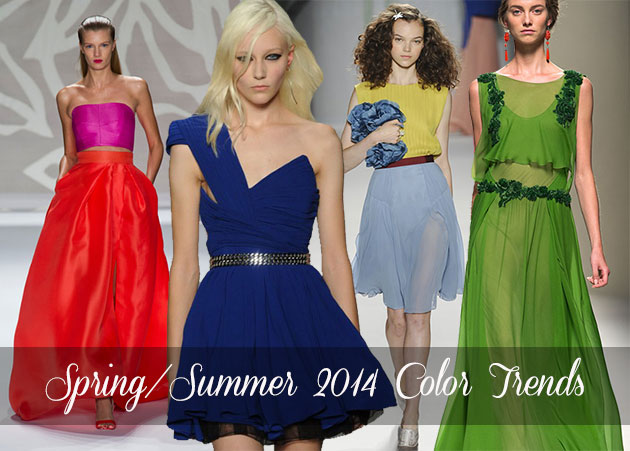 Модные цвета сезона весна-лето 2014
