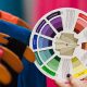 Цветовой круг позволяет комбинировать гардероб согласно основных принципов сочетаемости цветов.