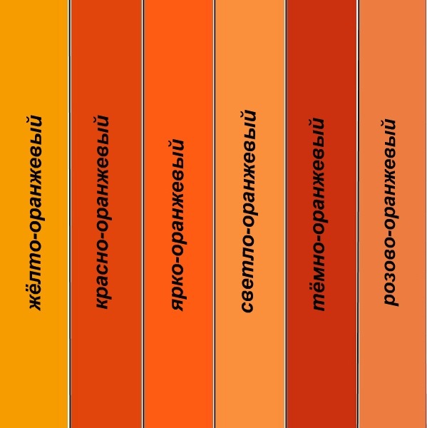 Сочетание оранжевого цвета в одежде - советы по комбинации оранжевого сдругими цветами