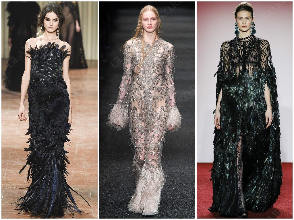 Alberta Ferretti, Alexander McQueen, Naeem Khan 