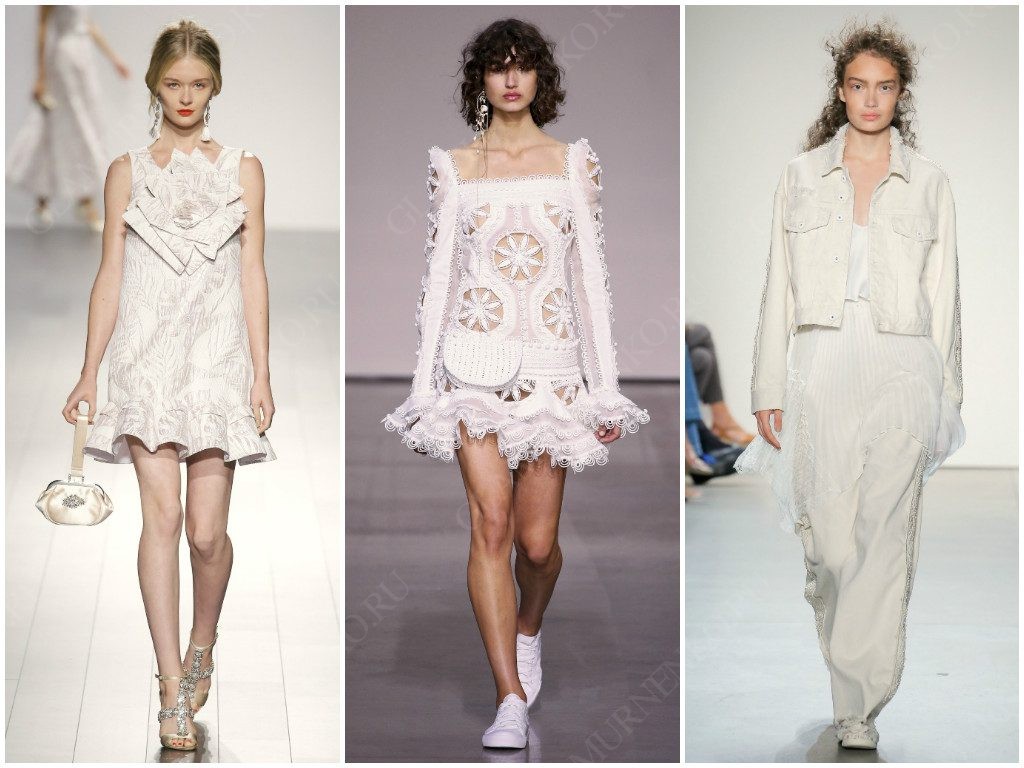 Badgley Mischka, Zimmermann, Jonathan Simkhai примеры образов