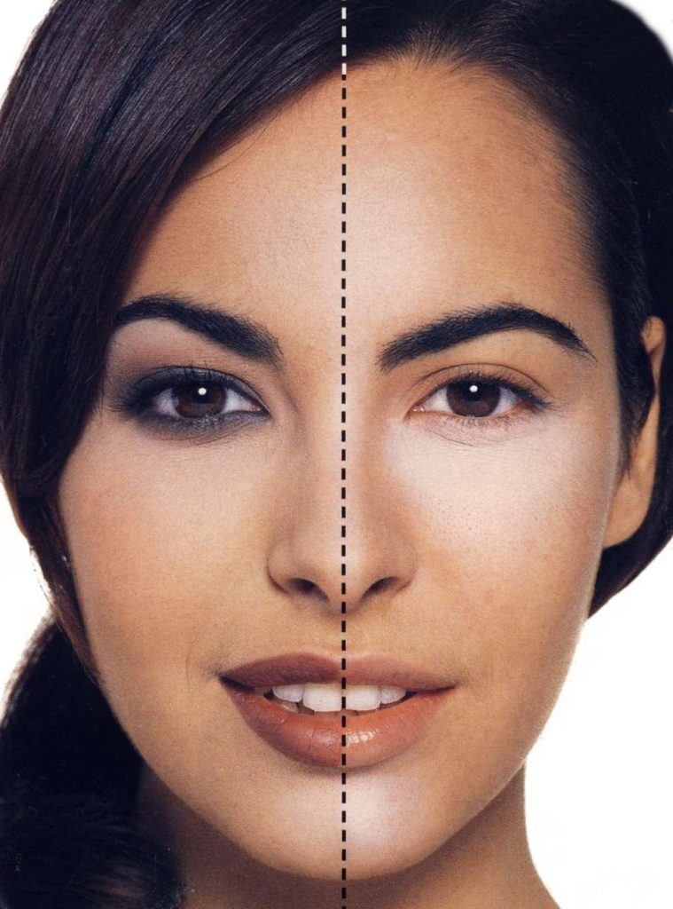 Яркий макияж глаз – лучший выбор для женщин с овальным типом лица