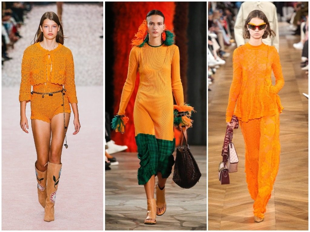 Carolina Herrera, Loewe, Stella McCartney весна-лето 2019