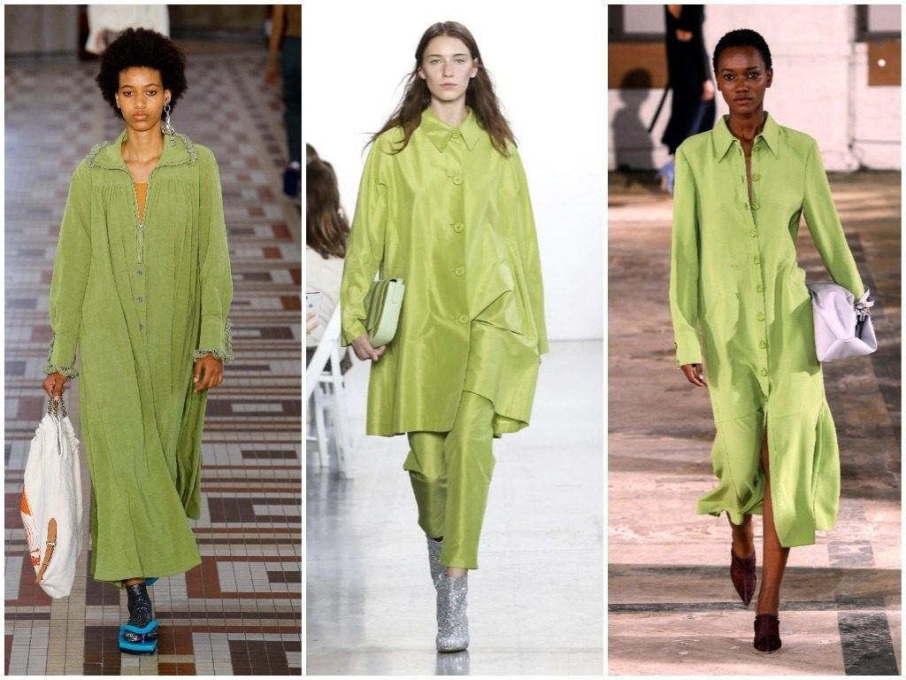Acne Studios, Mansur Gavriel, Tibi весна-лето 2019