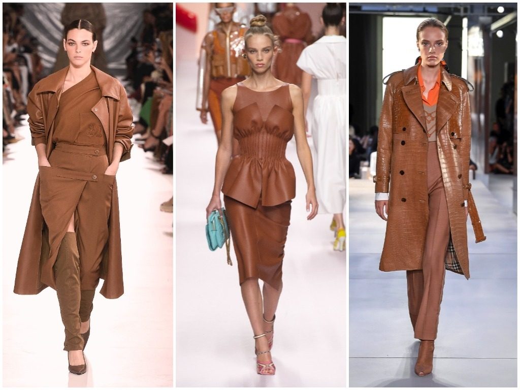 Max Mara, Fendi, Burberry весна-лето 2019