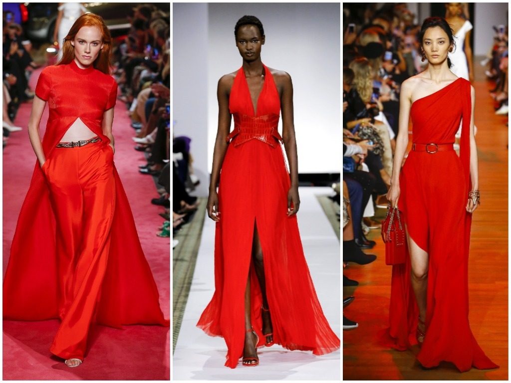 Brandon Maxwell, Dennis Basso, Elie Saab весна-лето 2019