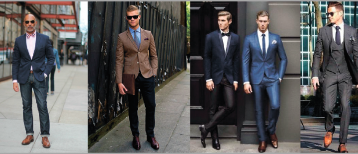 Оксфорды идеально смотрятся в деловом стиле одежды.