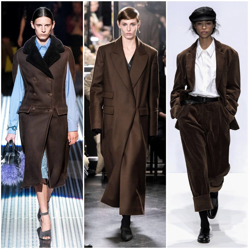 Prada, Emilia Wickstead, Margaret Howell оÑенÑ-зима 2019-2020