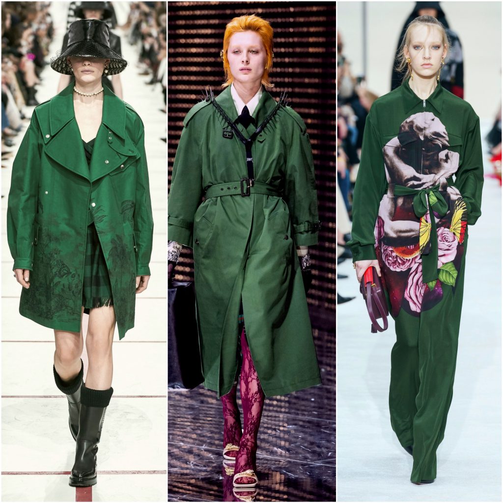 Christian Dior, Gucci, Valentino оÑенÑ-зима 2019-2020