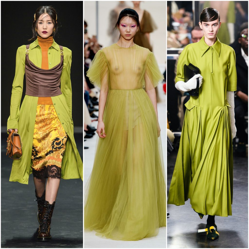 Versace, Valentino, Emilia Wickstead оÑенÑ-зима 2019-2020