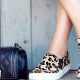 Леопардовый принт - модная тенденция, нашедшая свое воплощение и в слипонах.