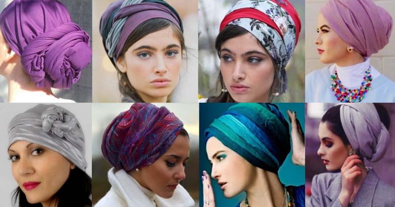 Существует уйма вариантов, как завязать платок на голову.