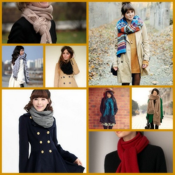Дизайнеры предлагают огромное разнообразие сочетания шарфов и пальто в актуальных модных капсулах