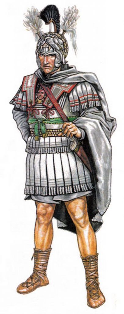 Римские легионеры надевали прототип современного шарфа под доспехи
