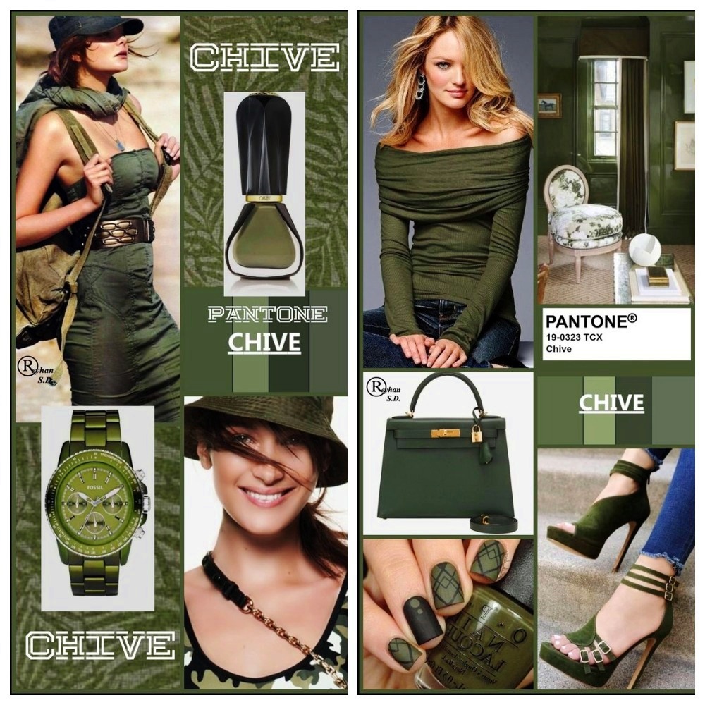 PANTONE 19-0323 Chive (Луковица)