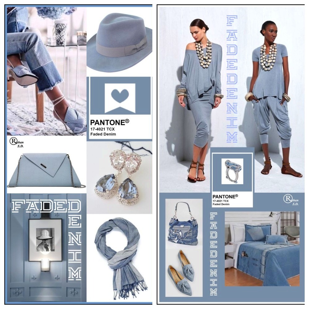 PANTONE 17-4021 Faded Denim (Выцветший деним)