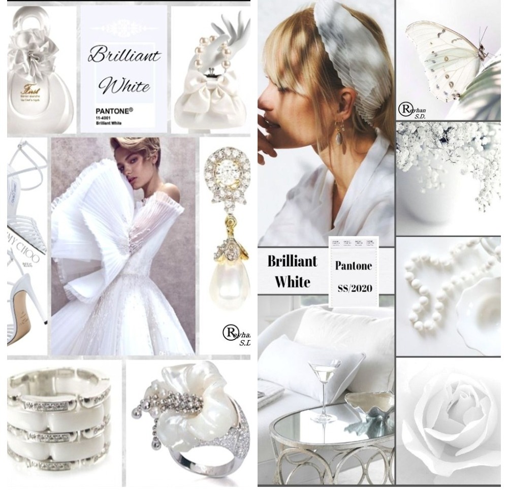 PANTONE 11-4001 Brilliant White (Бриллиантовый белый)