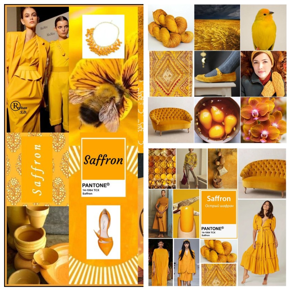 PANTONE 14-1064 Saffron (Шафран)