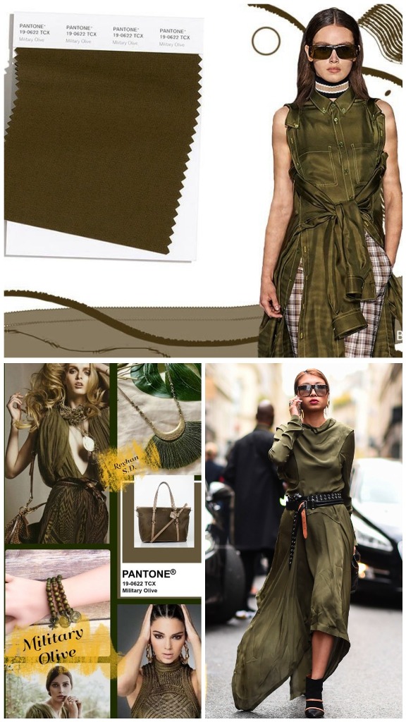 PANTONE 19-0622 Military Olive