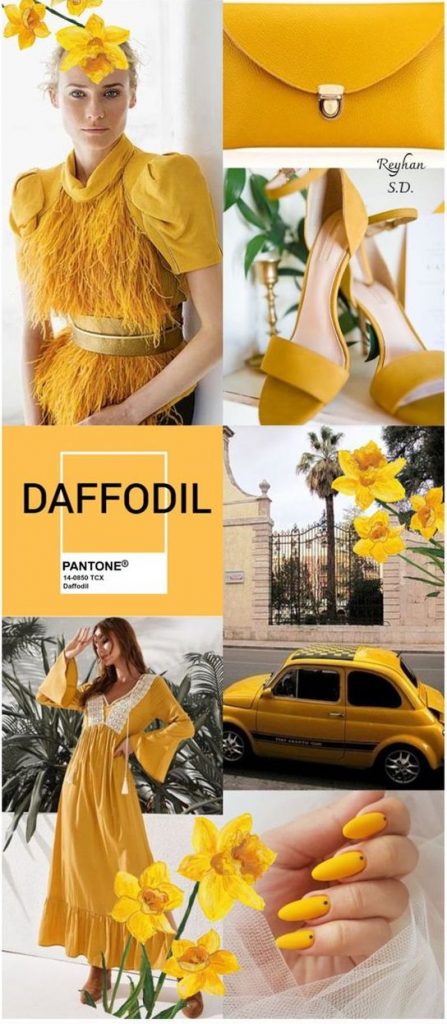 PANTONE 14-0850 Daffodil (Нарцисс)
