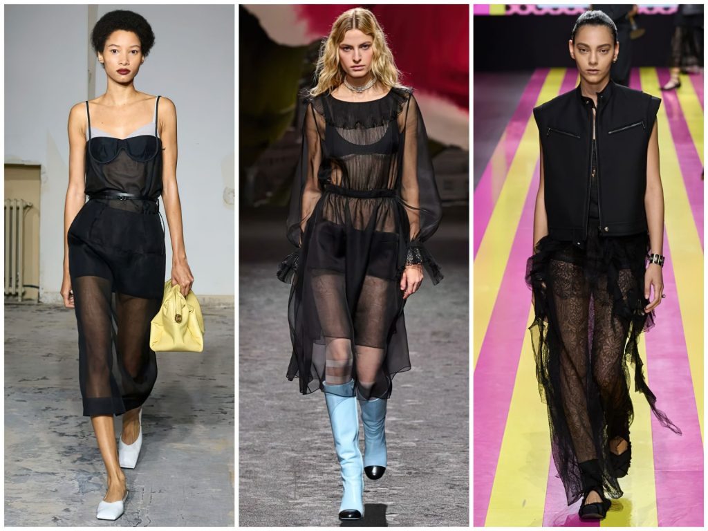 Carven, Chanel, Christian Dior весна-лето 2024