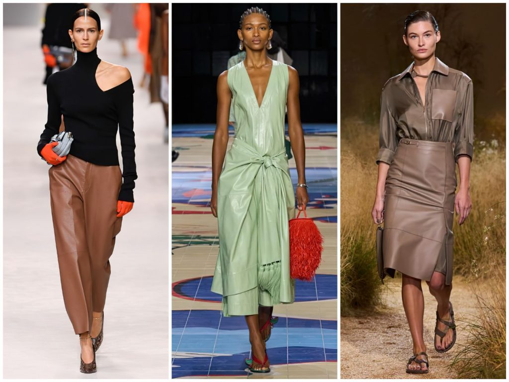 Fendi, Bottega Veneta, Hermès весна-лето 2024
