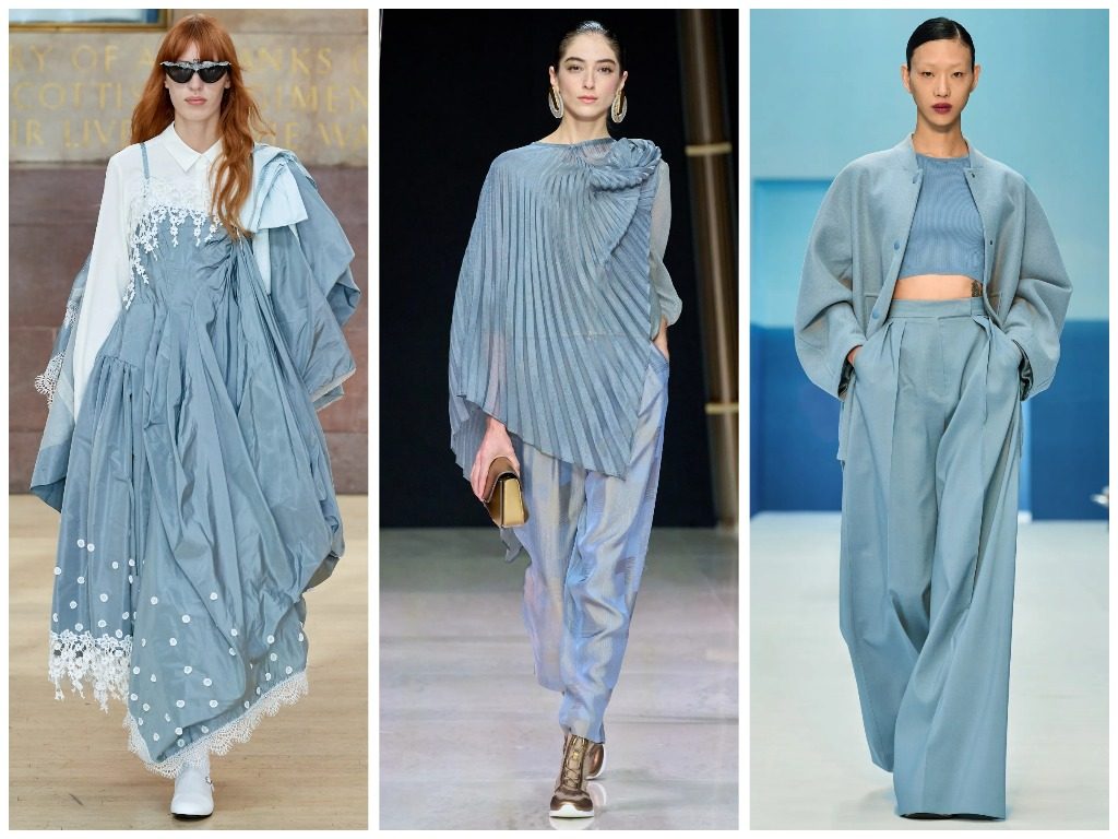 Bora Aksu, Giorgio Armani, Max Mara весна-лето 2023
