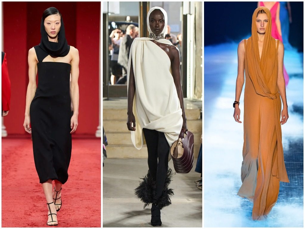 Ferragamo, Alaïa, Alberta Ferretti весна-лето 2023