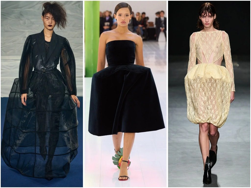 Rochas, Loewe, Christopher Kane весна-лето 2023