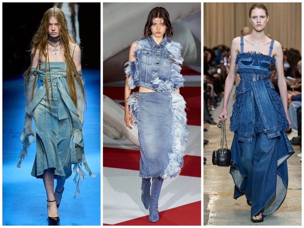 Blumarine, Diesel, Burberry весна-лето 2023