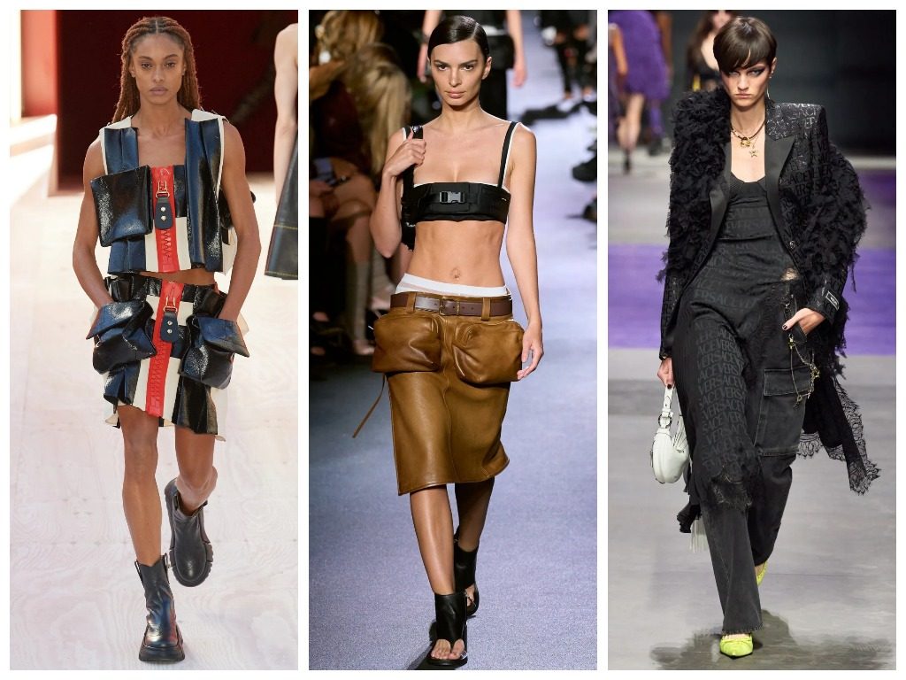 Louis Vuitton, Miu Miu, Versace весна-лето 2023