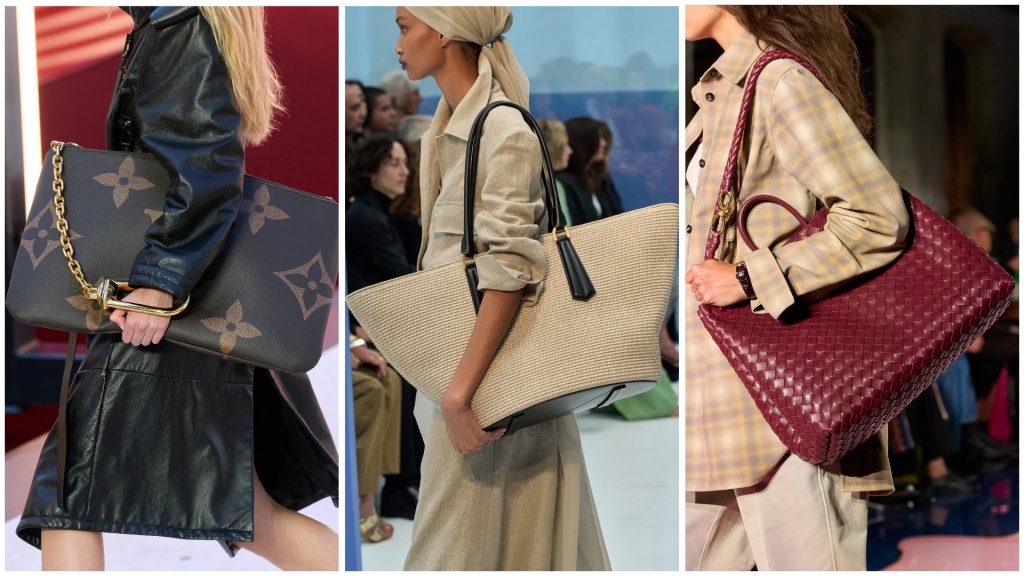 Louis Vuitton, Max Mara, Bottega Veneta весна-лето 2023
