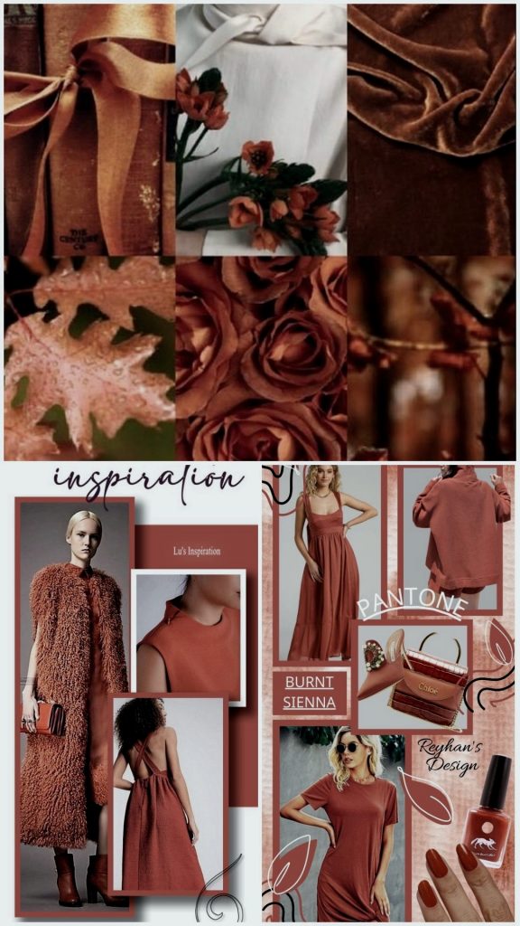 PANTONE 17-1544 Burnt Sienna (Жжёная сиена)