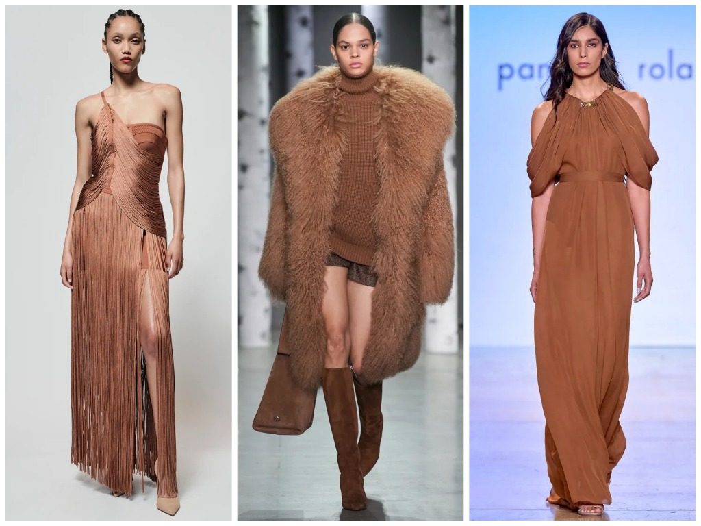 Hervé Leger, Michael Kors Collection, Pamella Roland осень-зима 2023-2024