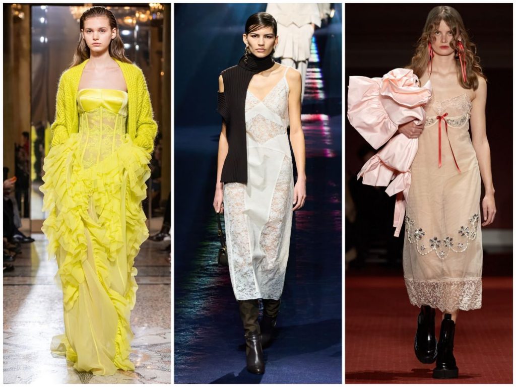 Ermanno Scervino, Fendi, Simone Rocha осень-зима 2023-2024