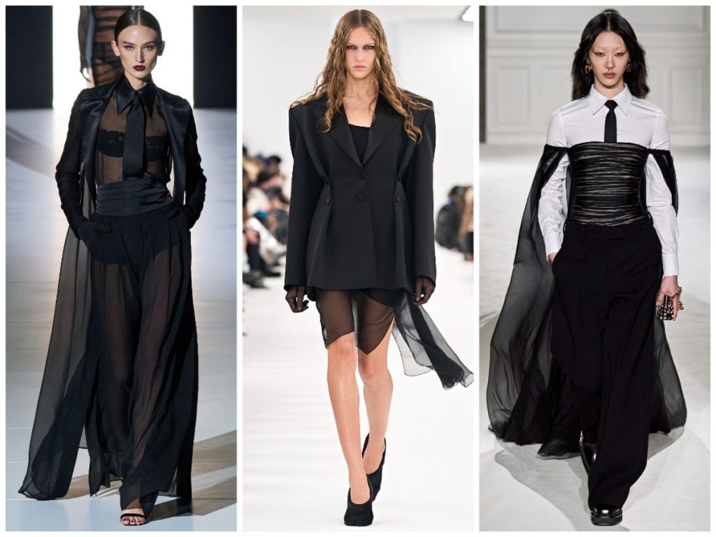 Dolce & Gabbana, Givenchy, Valentino осень-зима 2023-2024