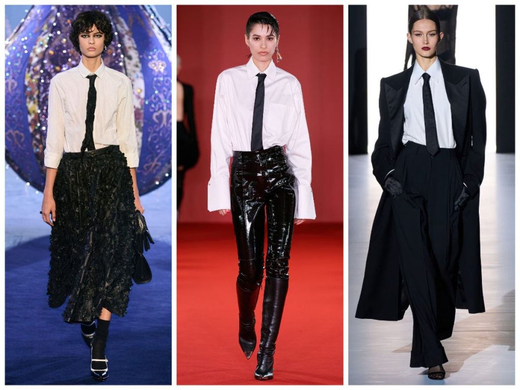 Christian Dior, David Koma, Dolce & Gabbana осень-зима 2023-2024